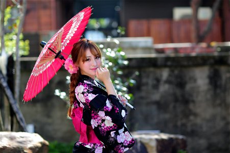 Woman Yukata