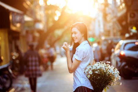 Girl Student Bouquet photo