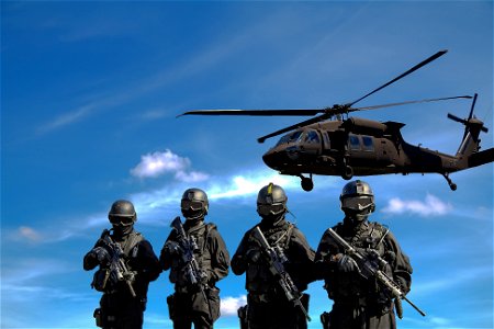 Special Forces Uh Black Hawk