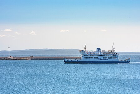 Ferry ferry port water photo