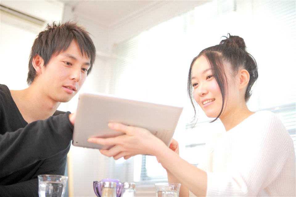 Couple Tablet Computer