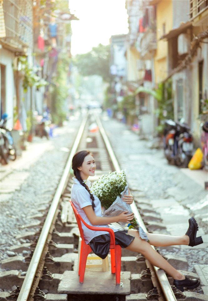 Girl Student Bouquet photo