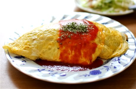 Omurice Omelette photo