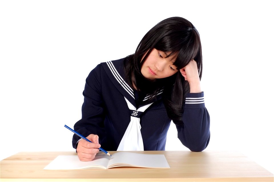 Student Studying