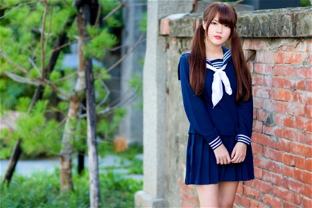 Girl Sailor Fuku photo