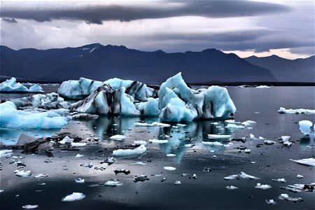 Jokulsarlon Drift Ice photo