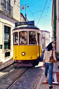 Tram portugal travel photo