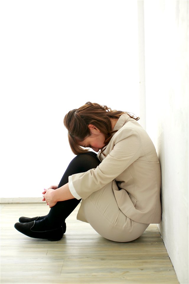 Depressed Businesswoman