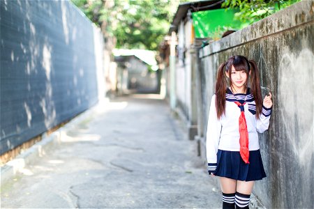 Girl Sailor Fuku photo