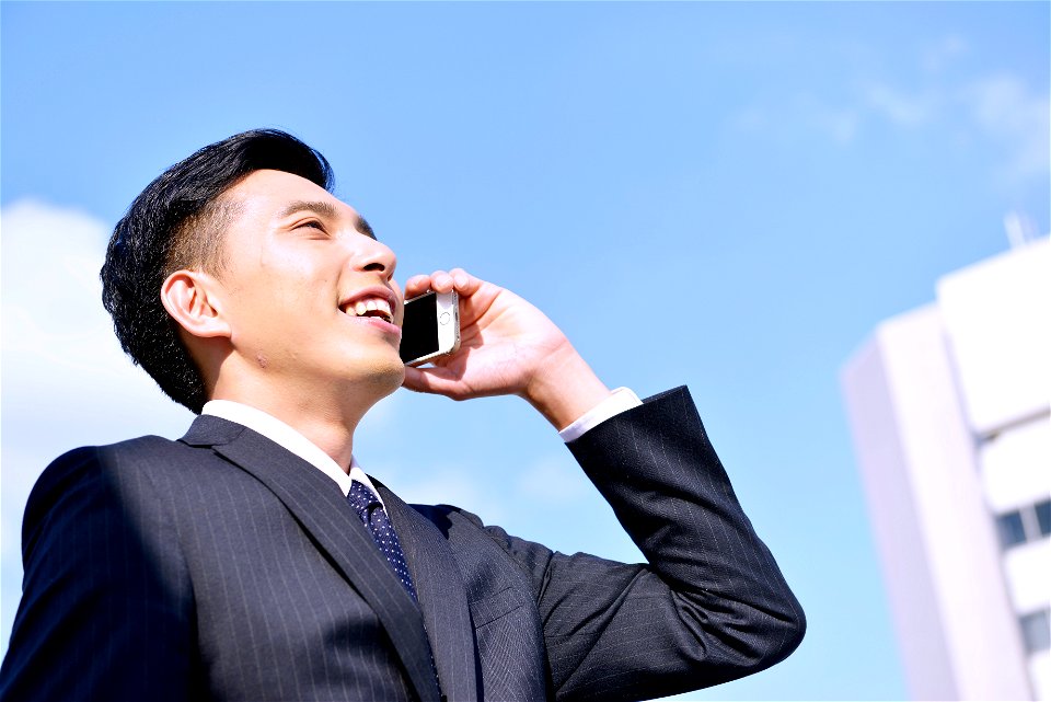 Businessman Mobile Phone