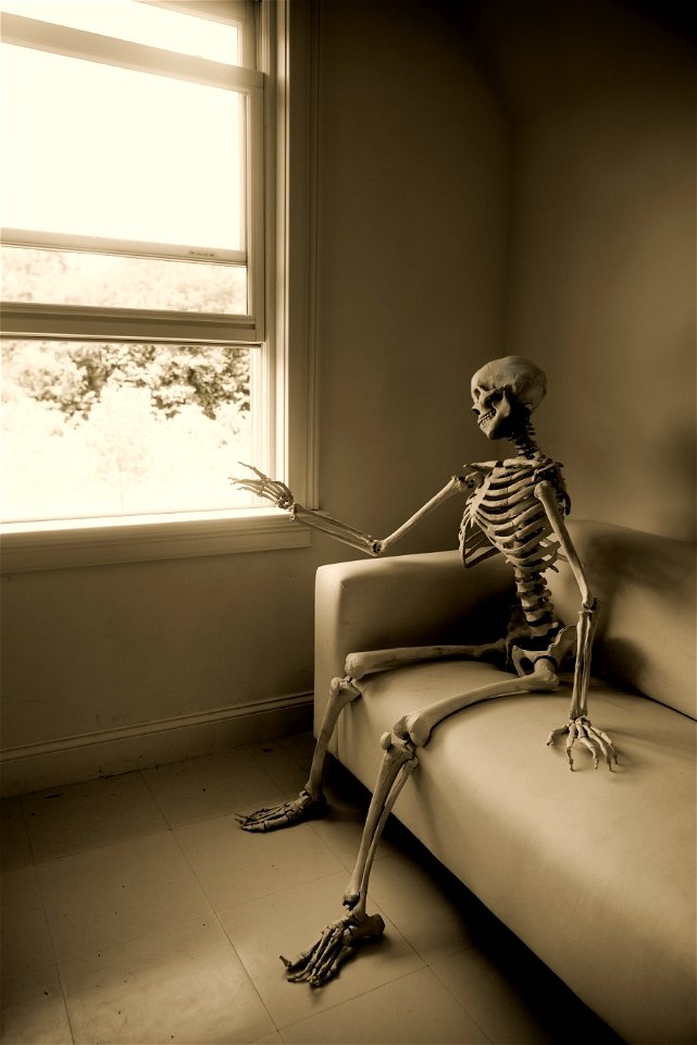 Skeleton Waiting