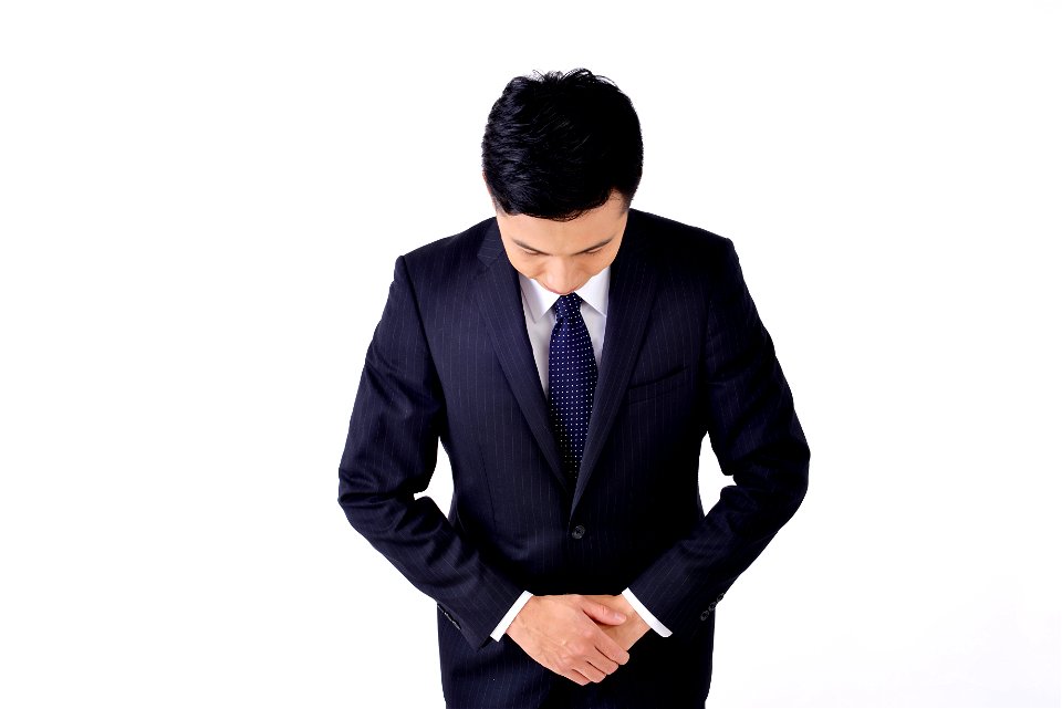 Businessman Bowing