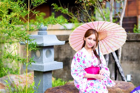 Woman Yukata