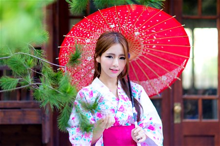 Woman Yukata
