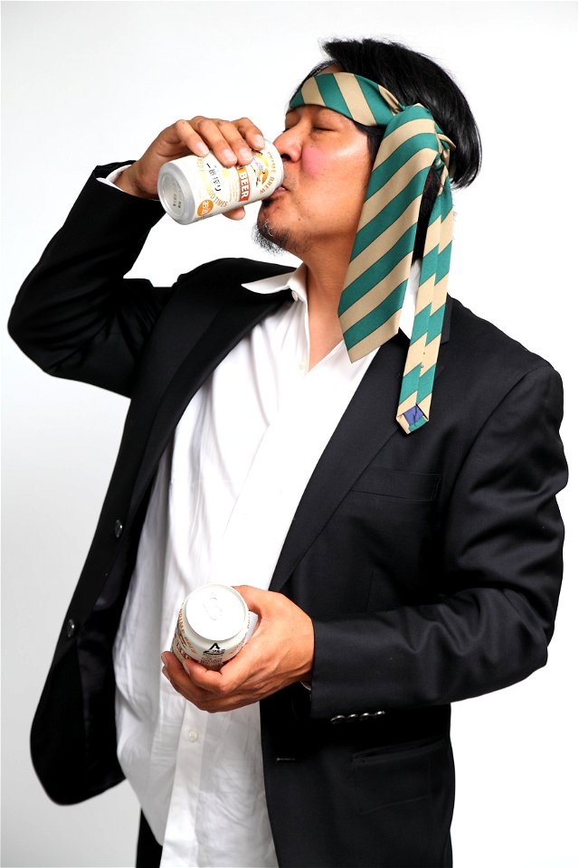 Drunk Businessman