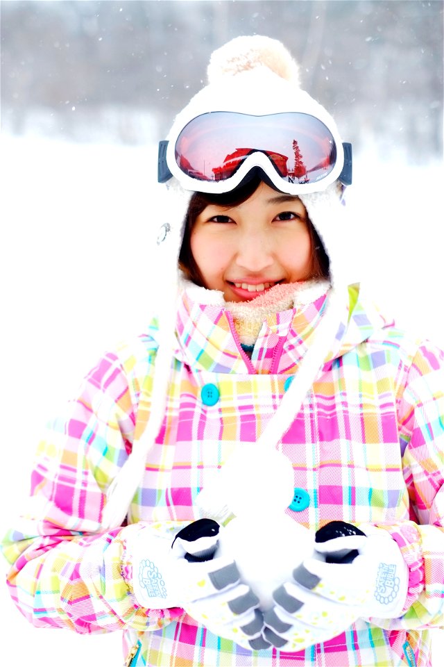 Woman Snowman