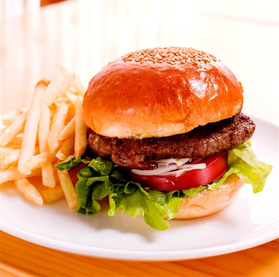 Hamburger French Fries