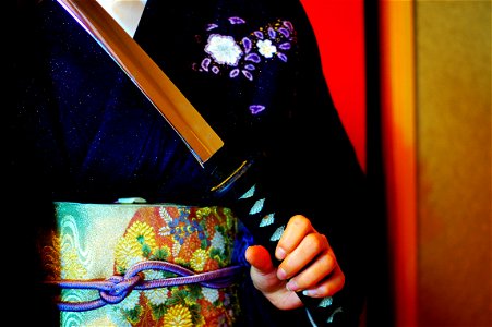Sword Kimono photo