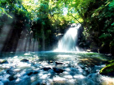 Waterfall Sunshine photo