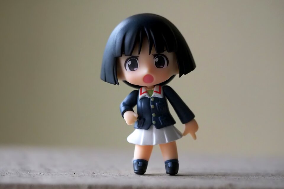 Figurine japanese anime photo