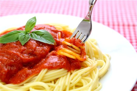 Tomato Sauce Spaghetti