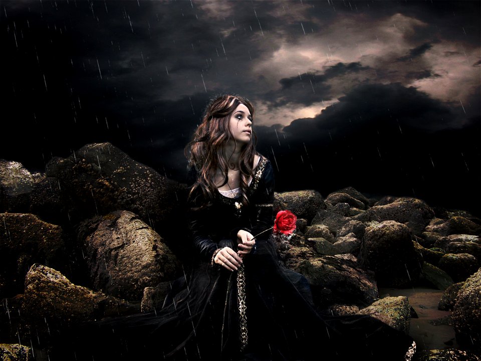 Woman Storm