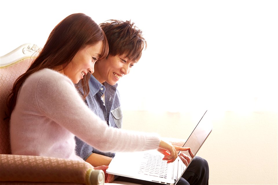 Couple Laptop