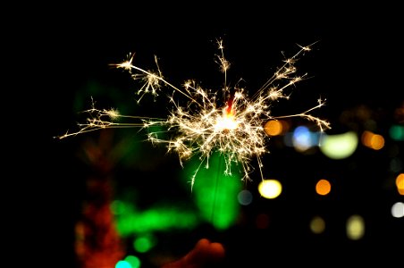 Sparkler Firework photo