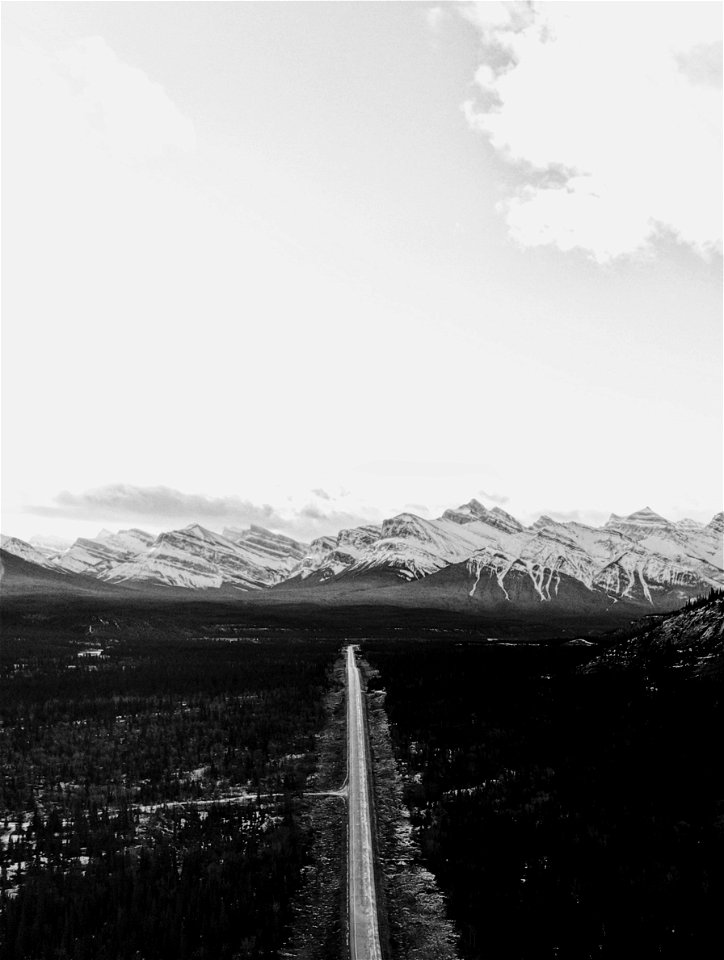 Road to the mountains