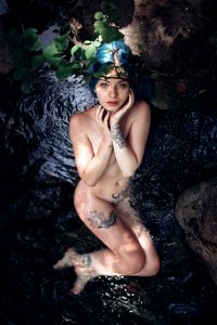 Mermaid woman photo