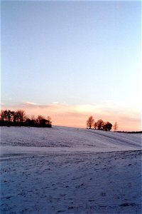 Snowy countryside photo