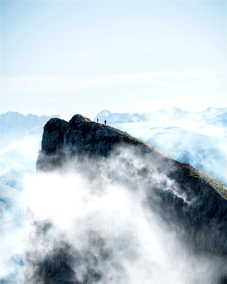 Top of the mountain