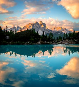 Dolomites Reflection photo