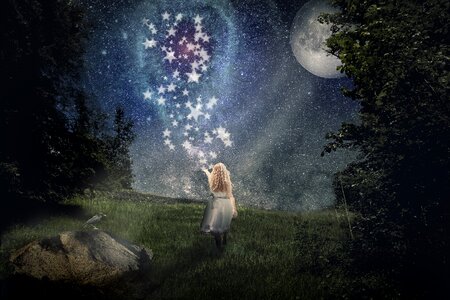 Fairytale star mood photo