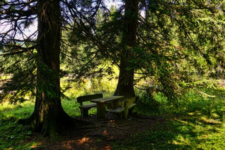 Bank table landscape