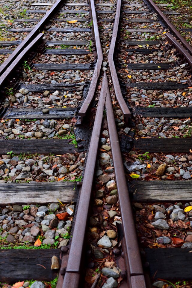 Rail railway tracks