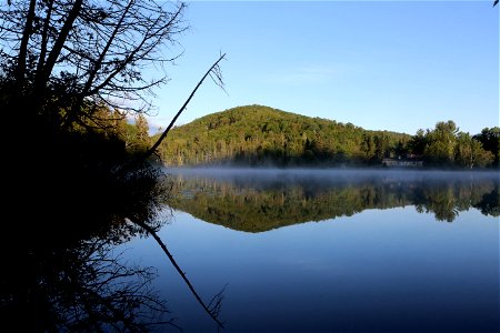 Calm Lake Reflection photo