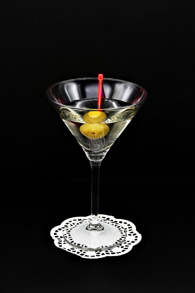 Drink gin alcoholic