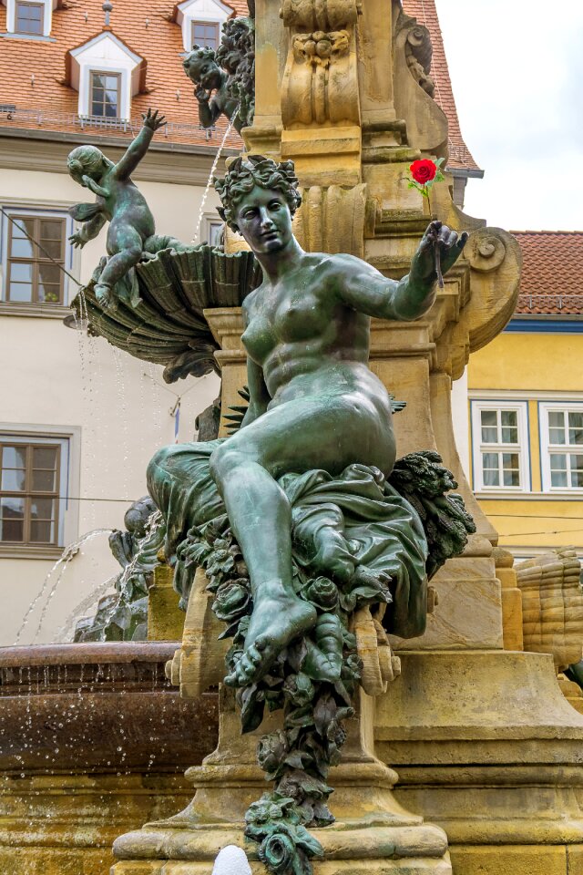 Fountain sculpture erfurt