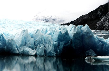 Glacier in Chile photo