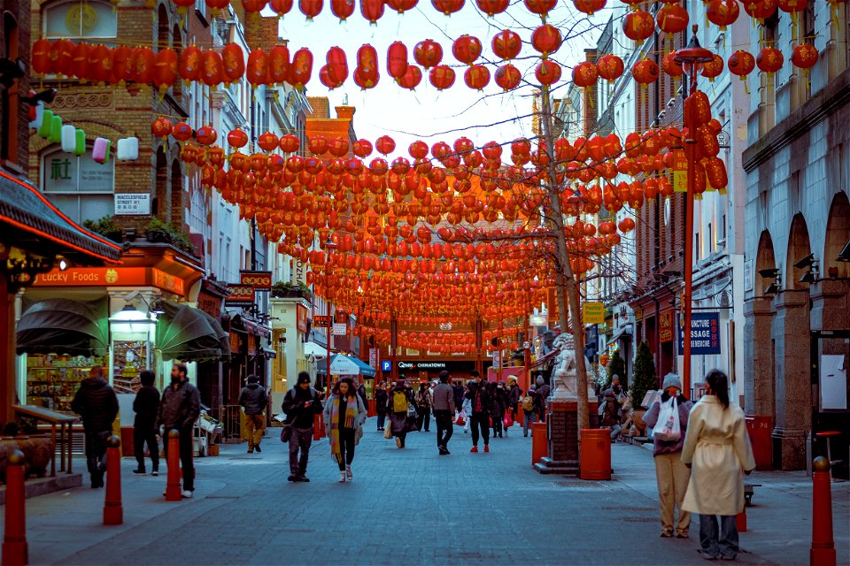 London’s Chinatown photo