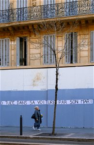 Walk in an European city photo