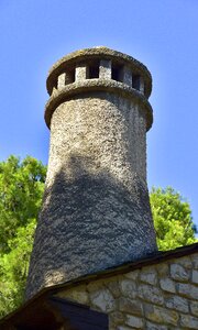 Fireplace architecture facade