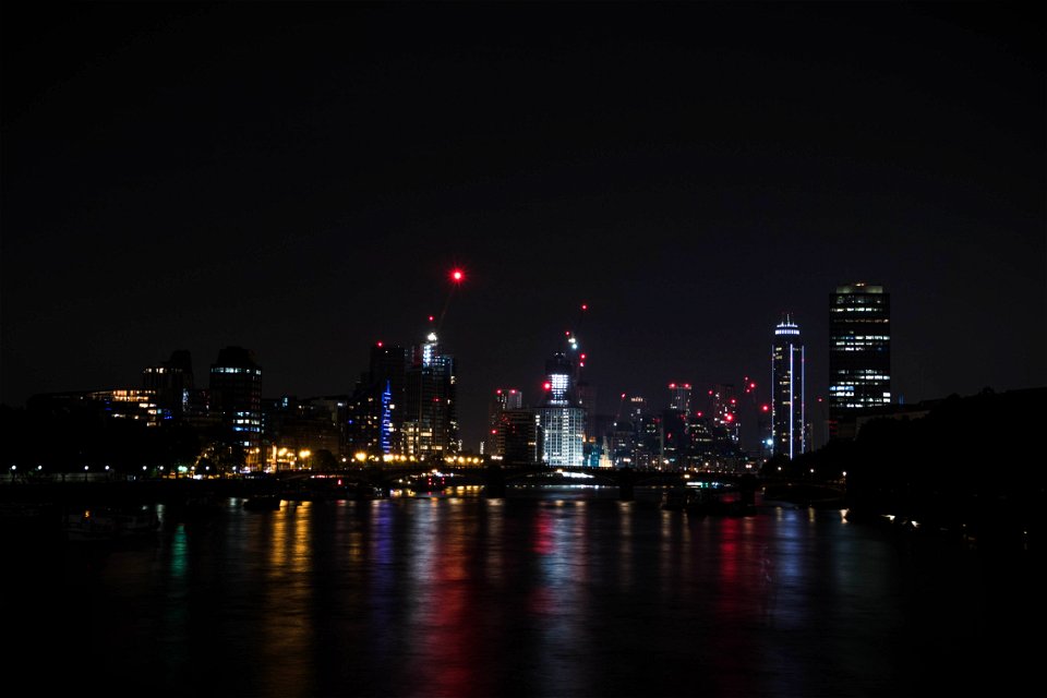 London at Night photo