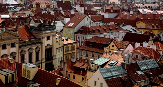 Rooftops In Prague photo