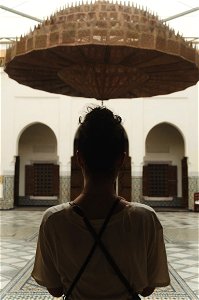 Woman in Marrakesh photo