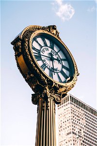 Clock of Fifth Avenue photo