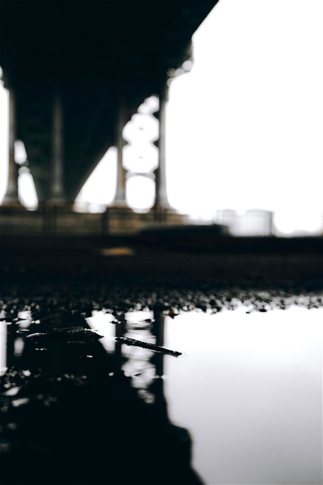 Puddle under a Bridge