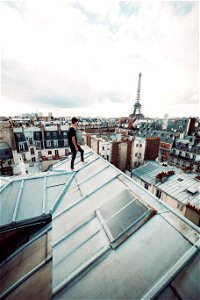On the rooftops of Paris photo