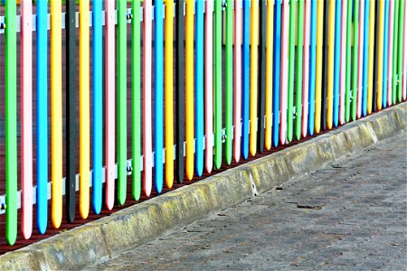Colorful Fence photo